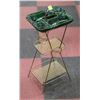 Image 1 : VINTAGE ASHTRAY STAND/MAGAZINE RACK.