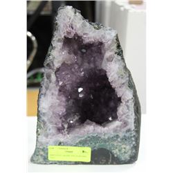 AMETHYST GEODE 9 PLUS INCHES TALL