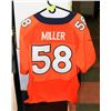 Image 1 : NFL DENVER BRONCOS JERSEY #58 MILLER SIZE 52