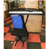Image 1 : CASIO WK-6600 KEYBOARD WITH STAND AND STOOL