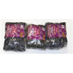 LOT OF 3 NAVY 1LB BAGS  OF 100% ACRYLIC YARN