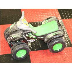 CHILDRENS KAWASAKI MINI QUAD AS IS