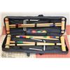 Image 1 : NEW CROQUET SET IN CARRYING BAG