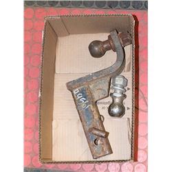 BOX W/ 6 INCH DROP HITCH 2 INCH SHAFT,