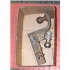 Image 1 : BOX W/ 6 INCH DROP HITCH 2 INCH SHAFT,
