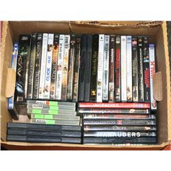 BOX W/40 DVD MOVIES - GENERAL,