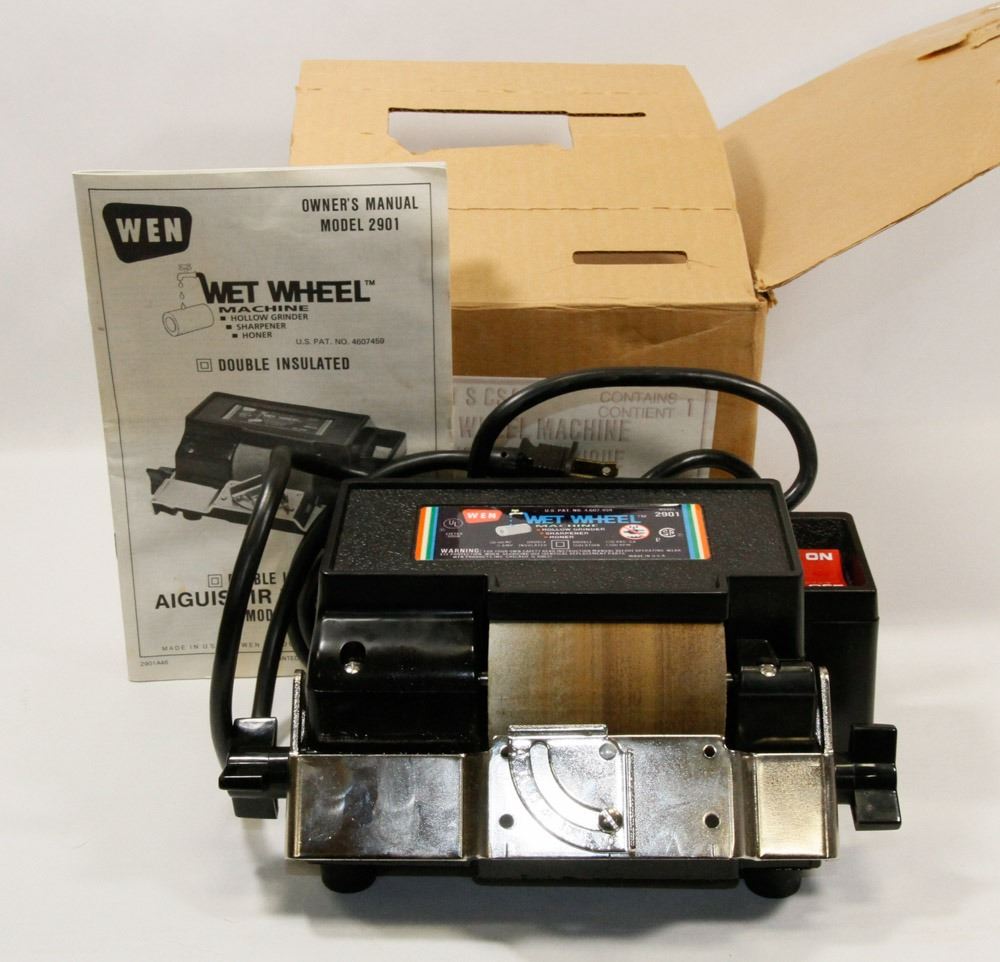 WEN WET WHEEL MACHINE. HOLLOW GRINDER, SHARPENER,