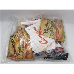 BAG OF ASSORTED WERTHERS, CAMPINO, AND OTHER