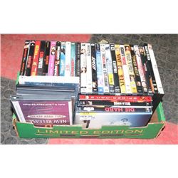 34 MOSTLY ACTION MOVIES.