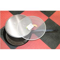 LUMBERJACK PAN 20" DIAMETER WITH FULL COVER &