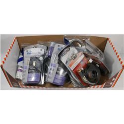 FLAT OF ASSORTED USB CABLES, RCA CABLES AND MORE