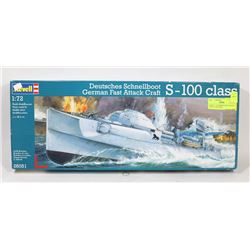 REVELL 172 GERMAN FAST ATTACK CRAFT S-100 CLASS