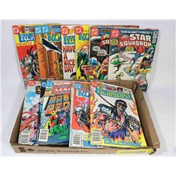LOT OF 60 CENT ASSORTED COMIC BOOKS.