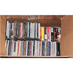BOX OF 75 CDS INCL LENNY KRAVITZ, BON JOVI, JOSH