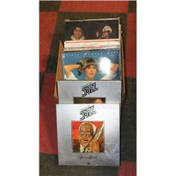 BOX OF ASSORTED RECORD ALBUMS INCLUDING 2 BOX SETS