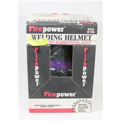 NEW FIRE POWER WELDING HELMET WITH AUTOMATIC