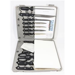 NEW SLITZER 16PC KNIFE SET.