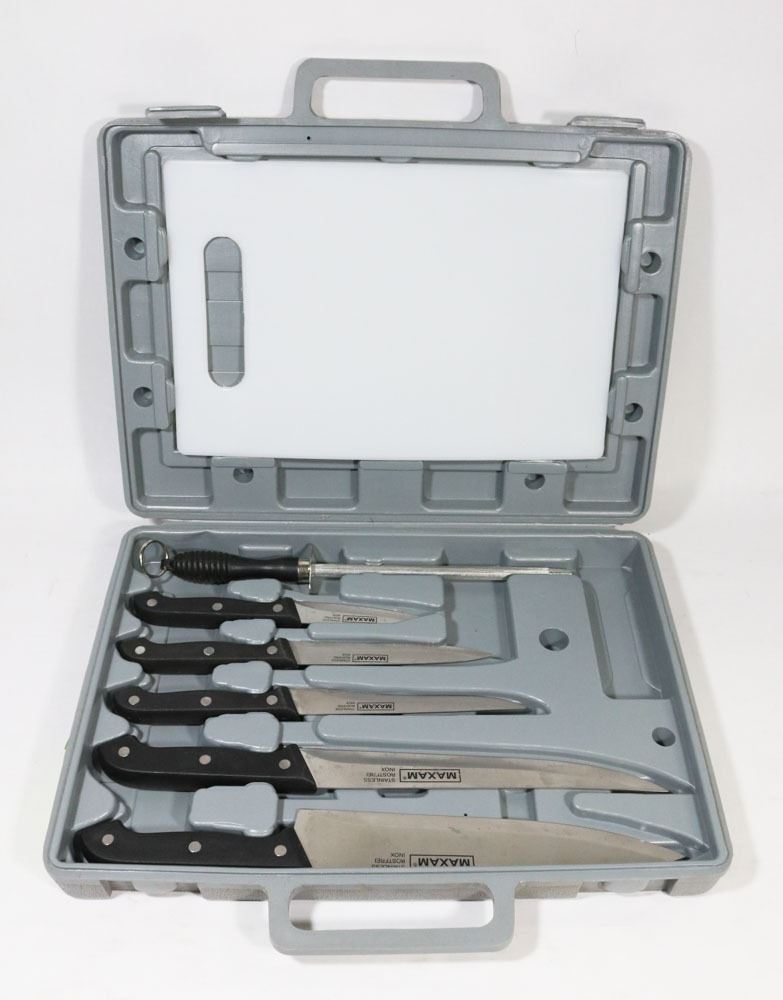 NEW MAXAM 6PC KNIFE SET. Kastner Auctions