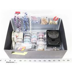 GEMS, BEADS AND JEWELLERY MAKING KIT INCL
