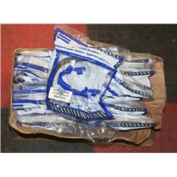 BOX OF FACE SHIELD BRACKETS.