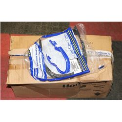 BOX OF FACE SHIELD BRACKETS.