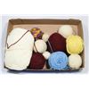 Image 1 : ASSORTED WOOL YARN BLENDS FLAT
