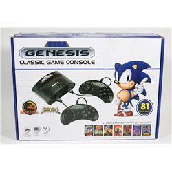 SEGA GENESIS CLASSIC GAME CONSOLE 81 GAMES
