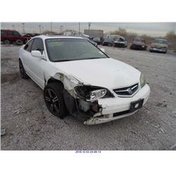 2003 - ACURA CL// REBUILT SALVAGE