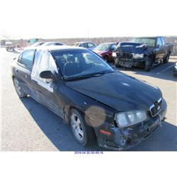 2003 - HYUNDAI ELANTRA// REBUILT SALVAGE