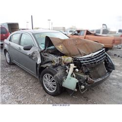 2010 - CHRYSLER SEBRING// REBUILT SALVAGE