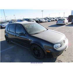 2001 - VOLKSWAGEN GOLF