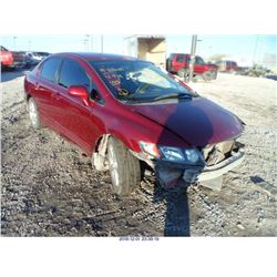 2009 - HONDA CIVIC//REBUILT SALVAGE