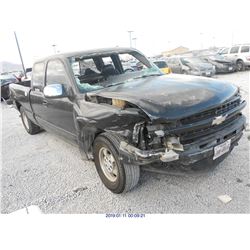 1999 - CHEVROLET SILVERADO 1500//REBUILT SALVAGE