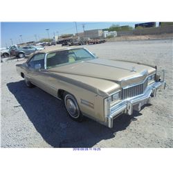 1976 - CADILLAC EL DORADO