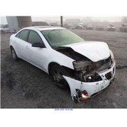 2005 - PONTIAC G6//SALVAGE TITLE