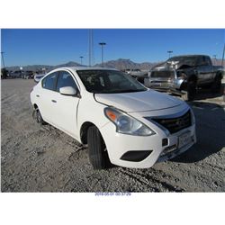 2015 - NISSAN VERSA//REBUILT SALVAGE