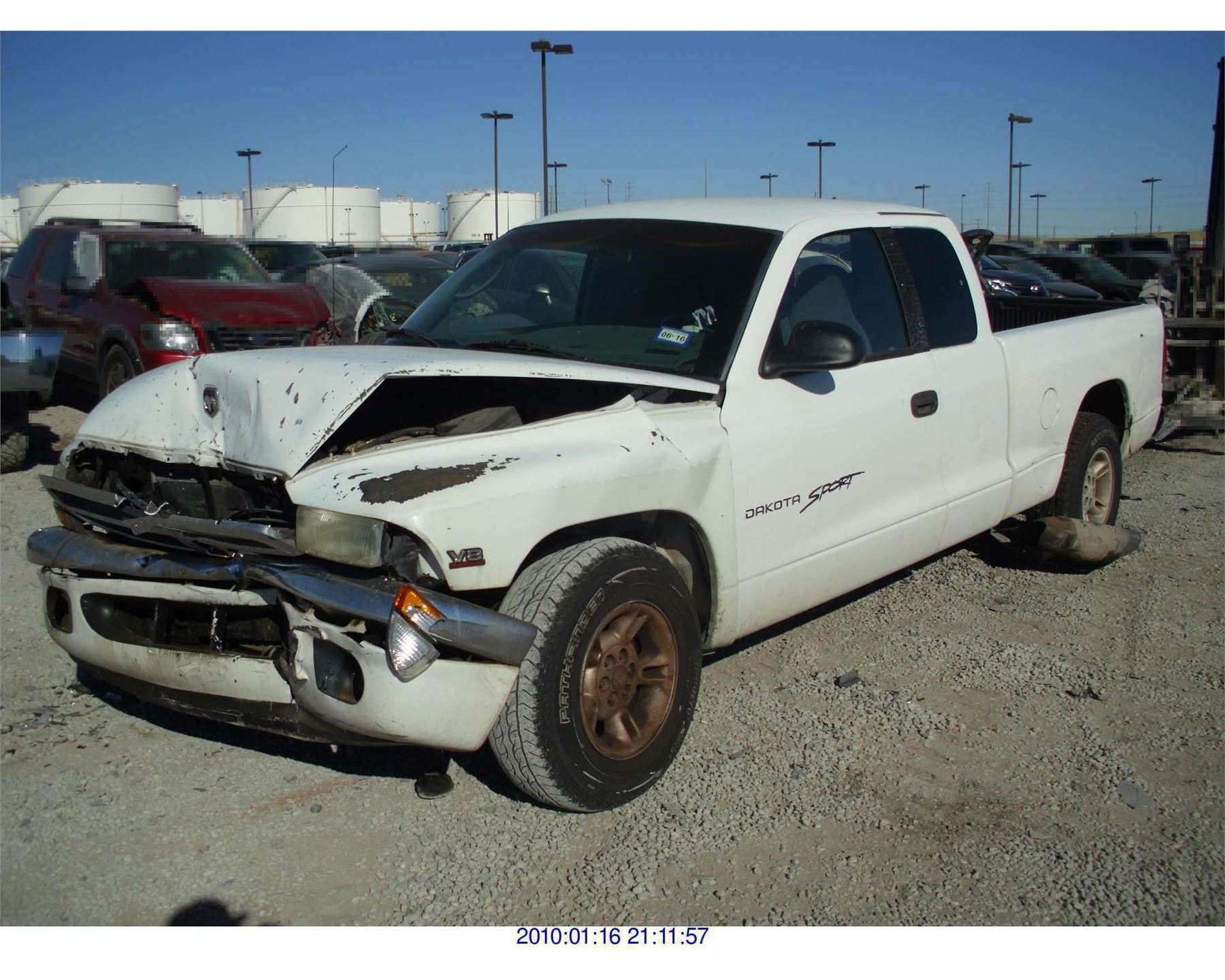 2000 DODGE DAKOTA//REBUILT SALVAGE//BONDED TITLE