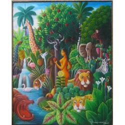 NORMIL, André, 1934- . “Adam and Eve in the Garden”.