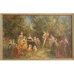 Attribué à/Attributed to MONTICELLI, Adolphe Joseph Thomas, 1824-1886.