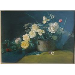 SZOLDATICZ, Giorgio, 1873-1955. “Nature Morte”. Huile sur toile, signée, inscrite