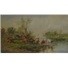 Image 1 : Attribué à/Attributed to COOPER, Thomas Sidney, 1803-1902. “Cattle and Sheep grazing along the River