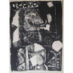 CLAVÉ, Antoni, 1913- . “Sans Titre”. Lithographie, signée et datée “78” au crayon.