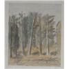 Image 1 : COSGROVE, Stanley Morel, R.C.A., 1911-2002. “Les Arbres”. Lithographie, initialée,