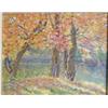 Image 1 : IACURTO, Francesco, R.C.A., 1908- . “Paysage d’Automne”. Huile sur toile, signée.
