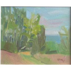 LE SAUTEUR, Claude, R.C.A., 1926- . “Le Tournant du Sentier”.