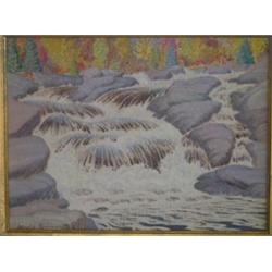 BEAMENT, Thomas Harold, P.R.C.A., 1898-1984. “Rocky River, Laurentians”.