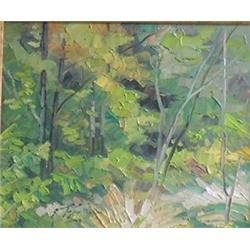 TATOSSIAN, Armand, R.C.A., 1948- . “Huile sur toile, signée. Oil on canvas, signed.