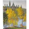 Image 1 : LEIMANIS, Andris, 1938- . “Autumn Gold-View of Parliament Buildings from Nepean Point”.