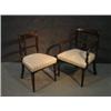 Image 1 : Un ensemble composite de six chaises de salle à manger en acajou, vers 1830, l’agrafe des dossiers t