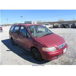 1996 - HONDA ODYSSEY//REBUILT SALVAGE